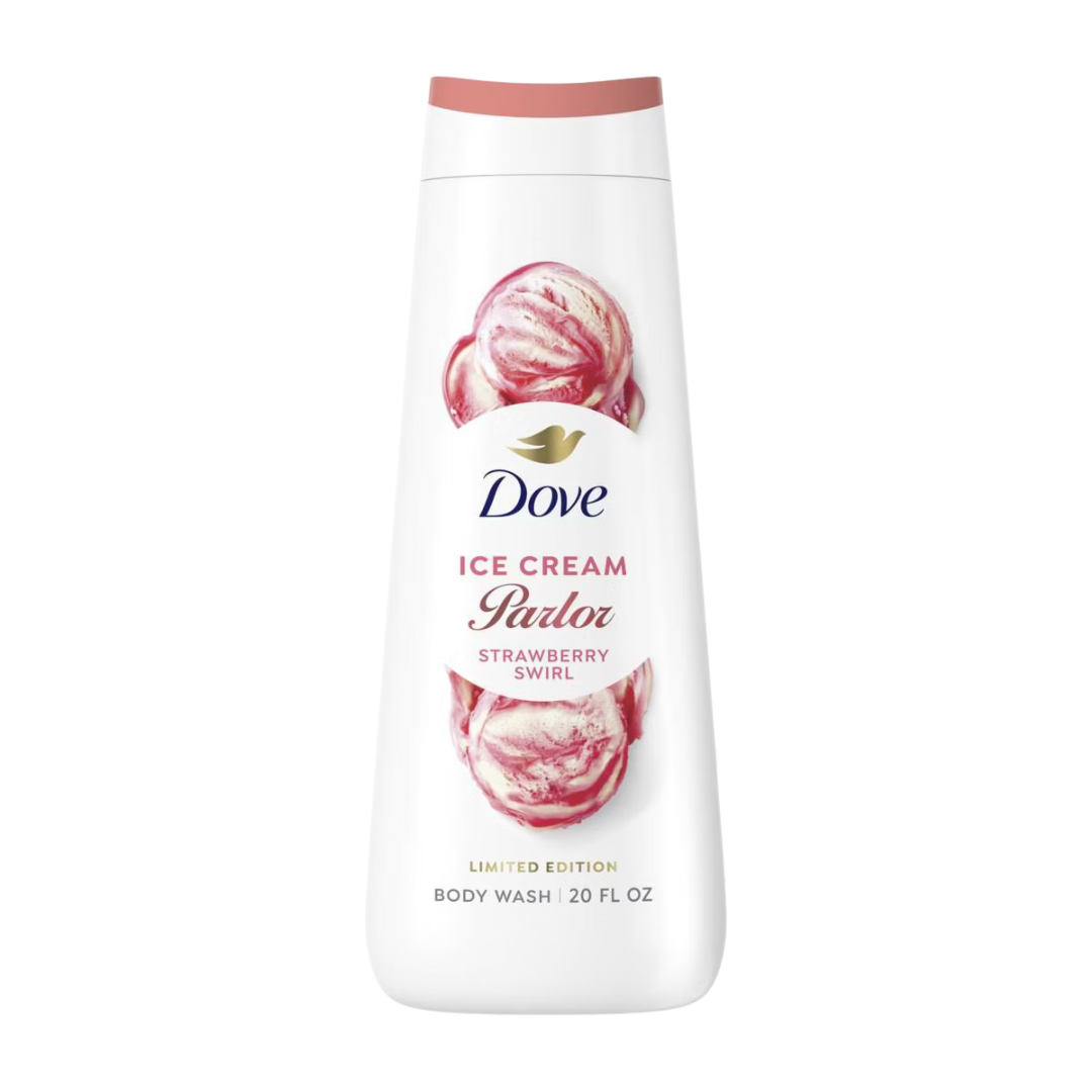 Dove Beauty Ice Cream Parlor Body Wash – Strawberry Swirl – 20 fl oz